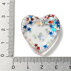 Cabochons aus Kunstharz zum Unabhängigkeitstag RESI-U007-02B