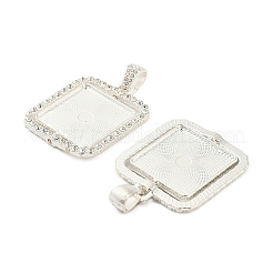 Aluminium-Anhänger Fassungen für Cabochons FIND-XCP0003-31