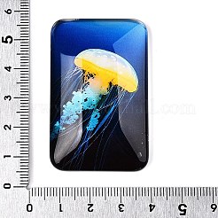 Glas cabochons GGLA-T004-14B