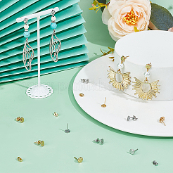 Фурнитура для сережек-гвоздиков из нержавеющей стали 304 EJEW-BBC0001-65B