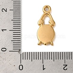 Ionenplattierung (IP) 304 Edelstahl Anhänger Strass-Einstellungen STAS-N103-42G