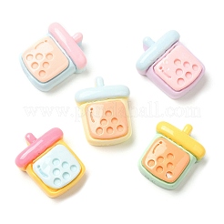 Cartoon-Cabochons aus undurchsichtigem Harz RESI-C039-01A
