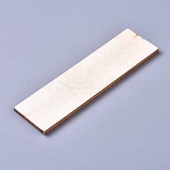 Unfertige Cabochons aus Pappelholz WOOD-D021-07