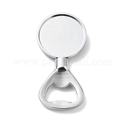 Cabochon-Komponente für Flaschenöffner aus Zinklegierung PALLOY-D312-01P-06