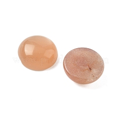 Natürliche Pfirsich-Mondstein-Cabochons G-S398-01B-01