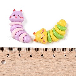 Undurchsichtige Harz-Insekten-Decoden-Cabochons RESI-S394-01