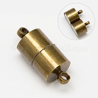 Латунные магнитные застежки с петлями&nbsp;KK-MC027-AB-NF