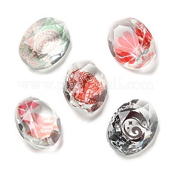 Similistein Cabochons Glas Strass GLAA-B012-43B