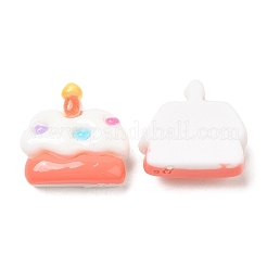 Undurchsichtige Decoden-Cabochons aus Kunstharzimitat für Lebensmittel RESI-Z007-01D