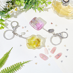 640 Stück Messing-Cabochons im 4-Stil MRMJ-OC0003-26