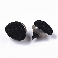 Flockige Plastik-Cabochons für das DIY-Scrapbooking DIY-Q015-06B-01