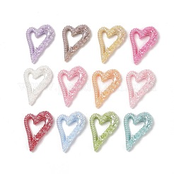 Undurchsichtige hohle Decoden-Cabochons aus Harz RESI-Q230-01