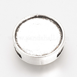 Tibetanische Artlegierung Diacharme Cabochon Fassungen X-PALLOY-Q341-04AS-LF