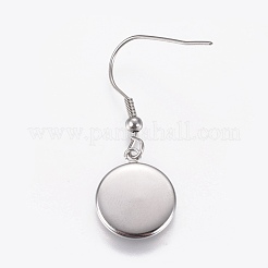 Edelstahl Ohrringe EJEW-WH0001-A03