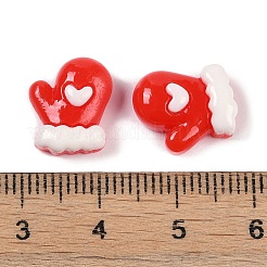 Weihnachtsmotiv opake Decoden-Cabochons aus Kunstharz CRES-M036-03A