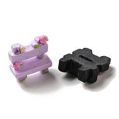 Undurchsichtige Decoden-Cabochons aus Harz RESI-C044-04