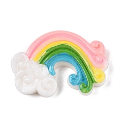 Rainbow Harzcabochons CRES-R183-28