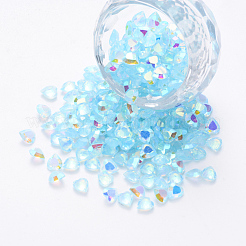 Transparente Harz-Strass-Cabochons MRMJ-T047-13E