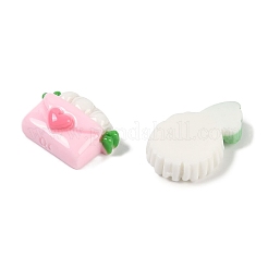 Undurchsichtige Decoden-Cabochons aus Harz CRES-M036-09