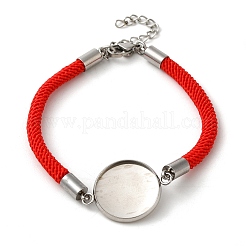 Herstellung von Milano-Kordeln und Armbändern aus Edelstahl 304 MAK-H004-02H-P02