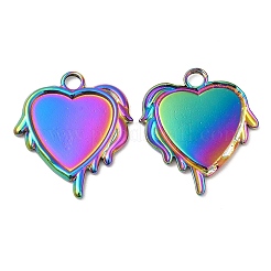 Cabochon-Fassungen für Anhänger aus Edelstahl 304 STAS-Z041-25RC