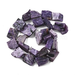 Естественно чароитовыми бисер пряди&nbsp;G-D101-B17