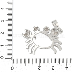 Messing Anhänger & Charms KK-S521-16B-P