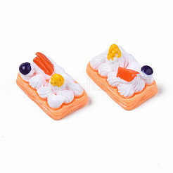 Undurchsichtige Cabochons aus Epoxidharz CRES-S358-48
