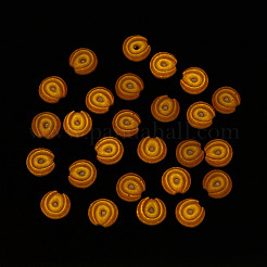 Keks leuchtende Harz-Cabochons CRES-T026-02C