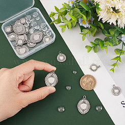 DIY Blanko-Fotoanhänger-Set DIY-UN0004-17