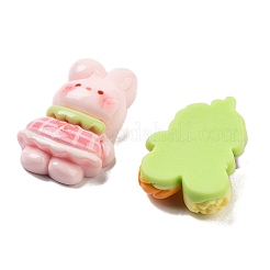 Süße undurchsichtige Decoden-Cabochons aus Harz RESI-S04-08
