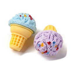 Undurchsichtige Decoden-Cabochons aus Harz RESI-S07-12