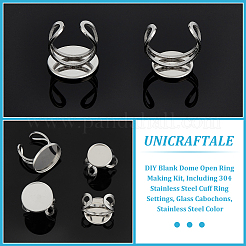 DIY-Set zur Herstellung von Rohlingen mit offener Kuppel DIY-UN0005-17