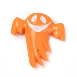 Geist Halloween undurchsichtige Harz Decoden Cabochons RESI-R446-01P