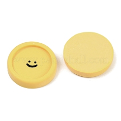 Smiley-Cabochons aus Harz CRES-S372-01B