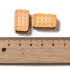 Undurchsichtige Harzkeks-Decoden-Cabochons RESI-A033-04K
