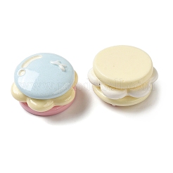 Undurchsichtige Decoden-Cabochons aus Kunstharzimitat für Lebensmittel RESI-H165-01