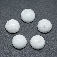 Кабошоны из натурального говлита&nbsp;X-G-P393-R32-8MM