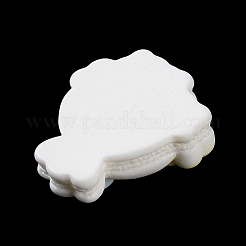 Undurchsichtigen Cabochons RESI-G079-02D