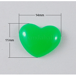 Harz Cabochons CRES-R057-11x14mm-M