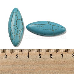 Gefärbten Synthese Türkiscabochons G-B070-02