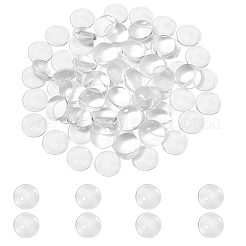 Transparente Glas Cabochons GGLA-AR0001-04A