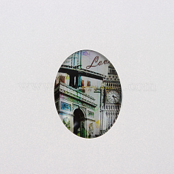 Foto Glas ovale Cabochons X-GGLA-N003-18x25-F04