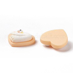 Undurchsichtigen Cabochons RESI-G036-G07