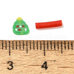 Weihnachten Thema handgemachte Fimo Cabochons CLAY-Q004-13A