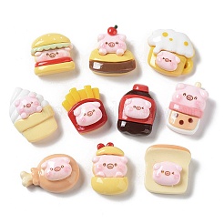 Undurchsichtige Decoden-Cabochons aus Harz CRES-M026-20