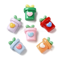 Undurchsichtige Decoden-Cabochons aus Harz CRES-F030-01H