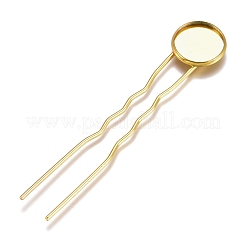 Eisen Haar Gabel Zubehör KK-M040-04C-G