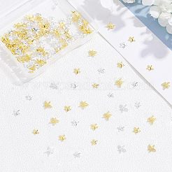 180 Stück 3D strukturierte Messing-Cabochons MRMJ-OC0001-59