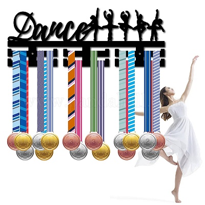 Wholesale Creatcabin Dance Medal Holder Wooden Sport Medal Hanger